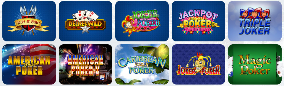 Video Poker 8Spin Casino